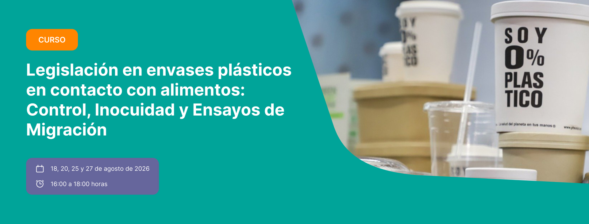 Legislación en Envases Plásticos en Contacto con Alimentos: Control, Inocuidad y Ensayos de Migración