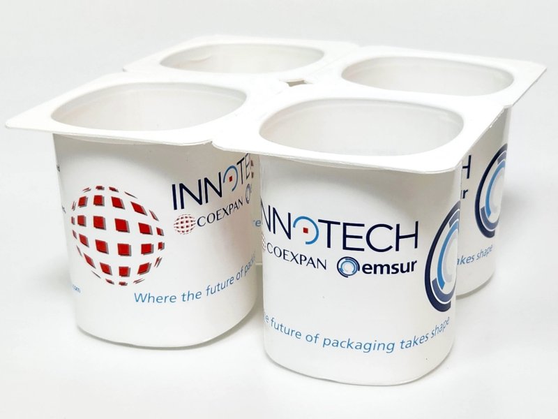 Pote de yogur que fomenta el uso de material plástico reciclado obtiene primer lugar del Packaging Innovation Award