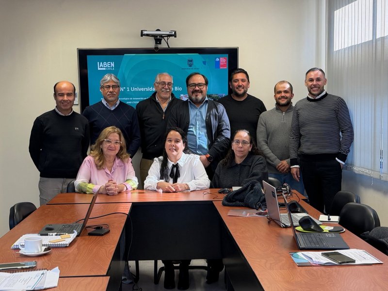 Laben Chile visita la Universidad del Bío-Bío en el marco del trabajo colaborativo que desarrollan como Centro Tecnológico