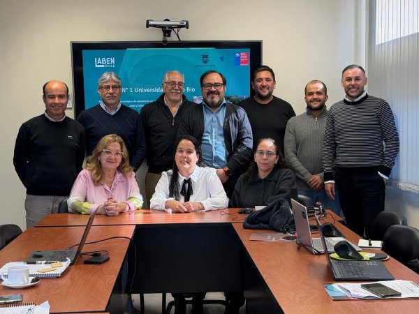 Laben Chile visita la Universidad del Bío-Bío en el marco del trabajo colaborativo que desarrollan como Centro Tecnológico